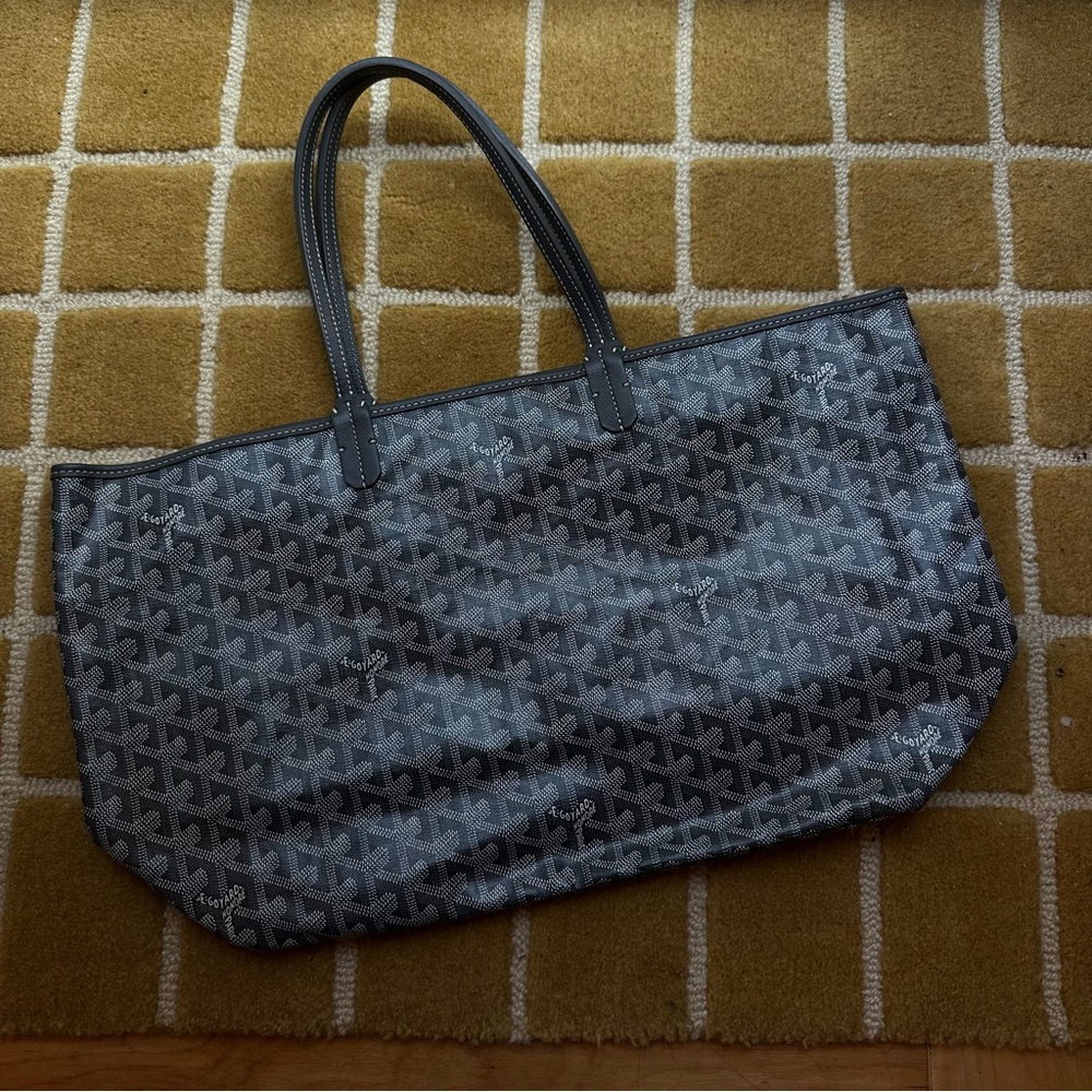 Goyard St Louis PM Tote Grey